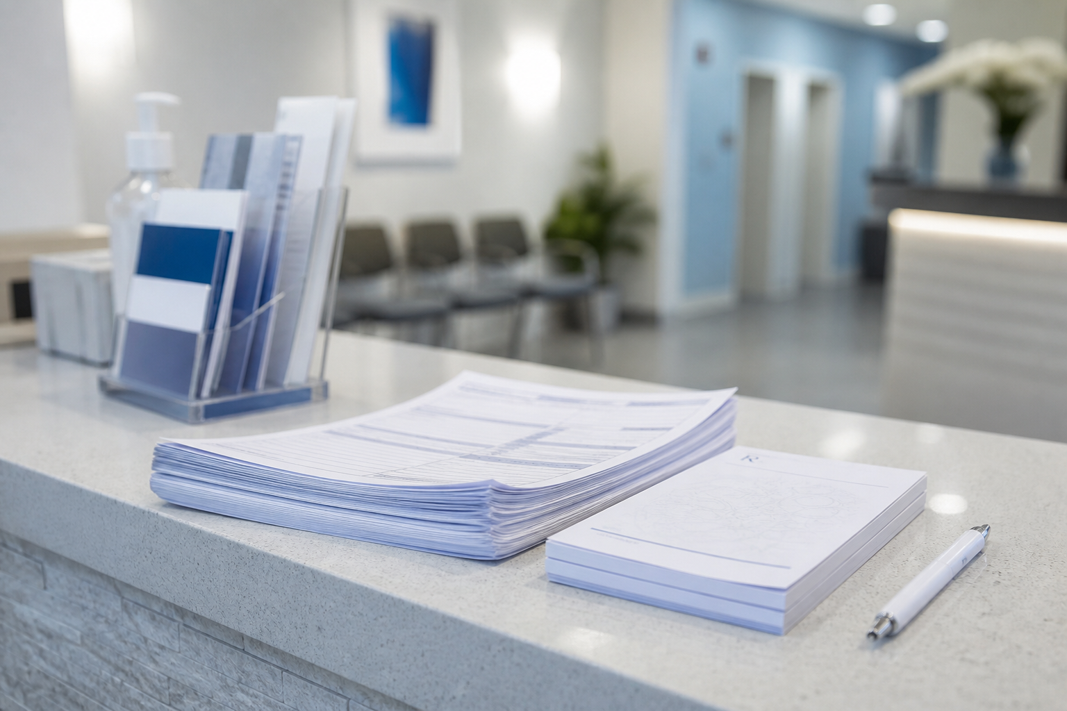 Healthcare patient forms and clinical documentation
