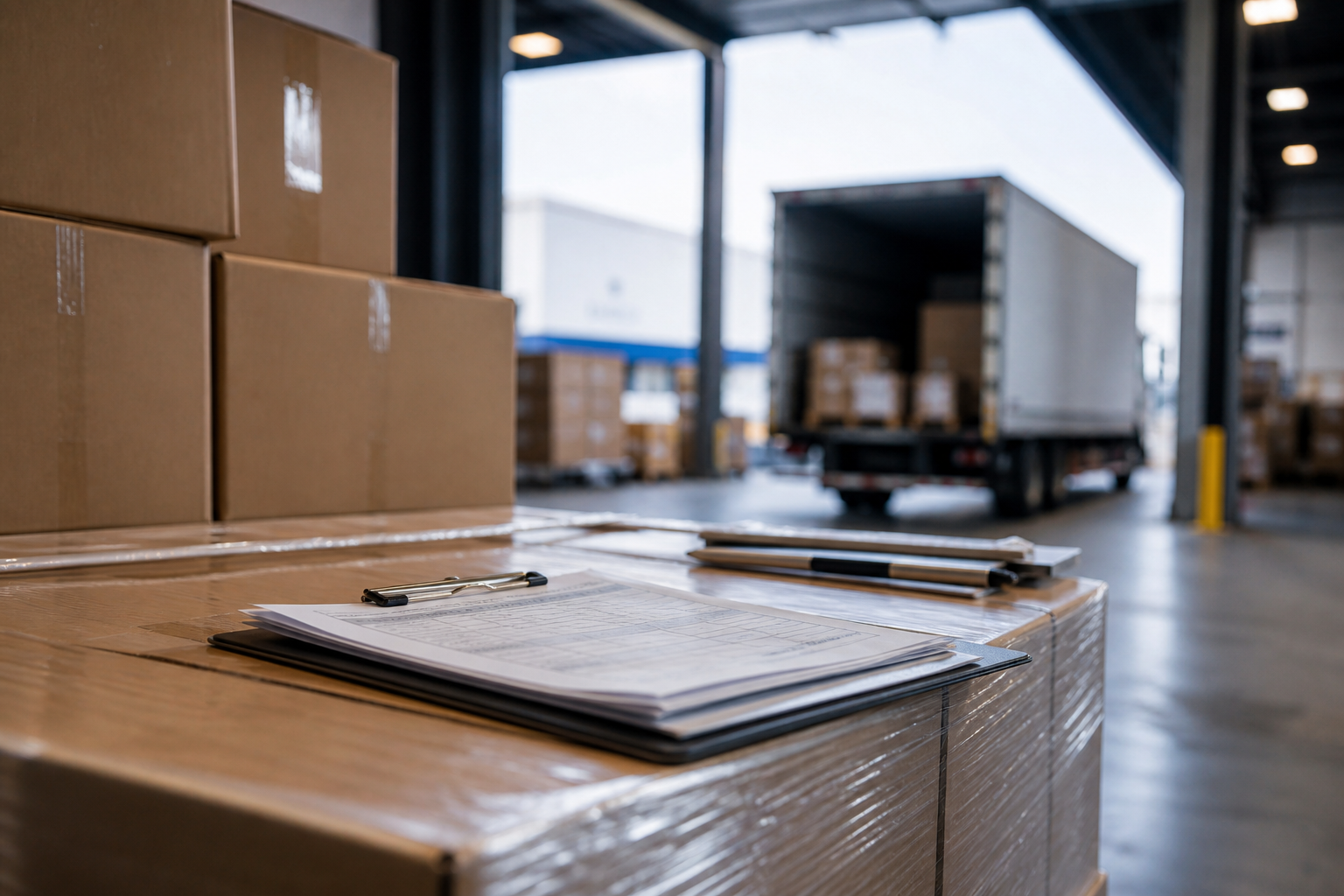 Logistics waybills and shipping documentation