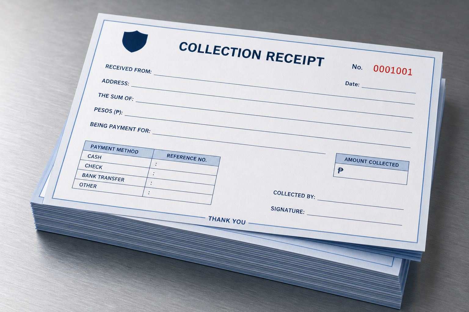 Collection Receipt