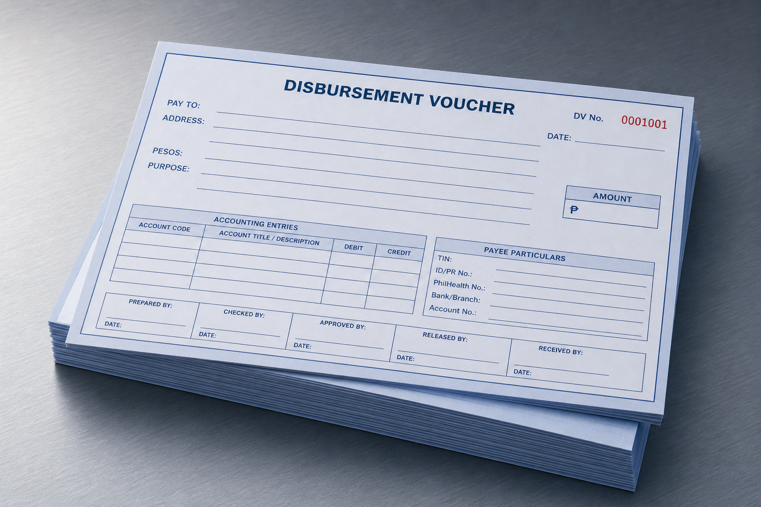 Disbursement Voucher