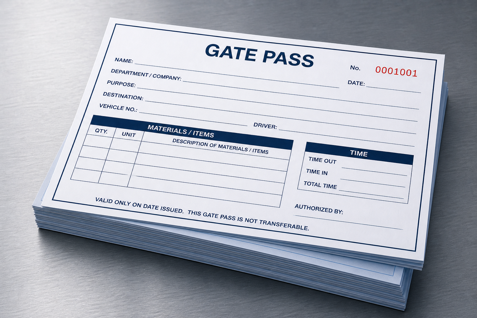Gate Pass