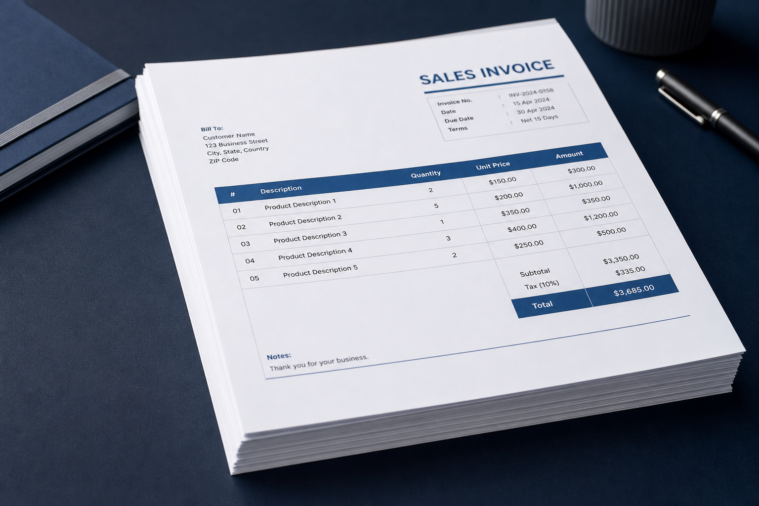 Sales Invoice