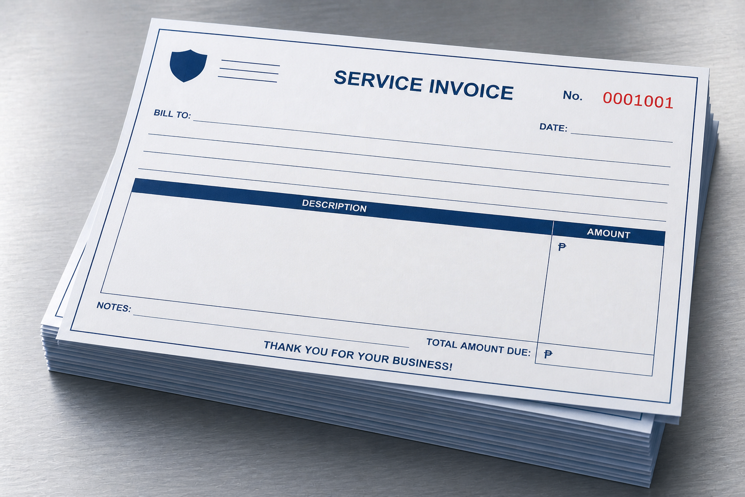 Service Invoice