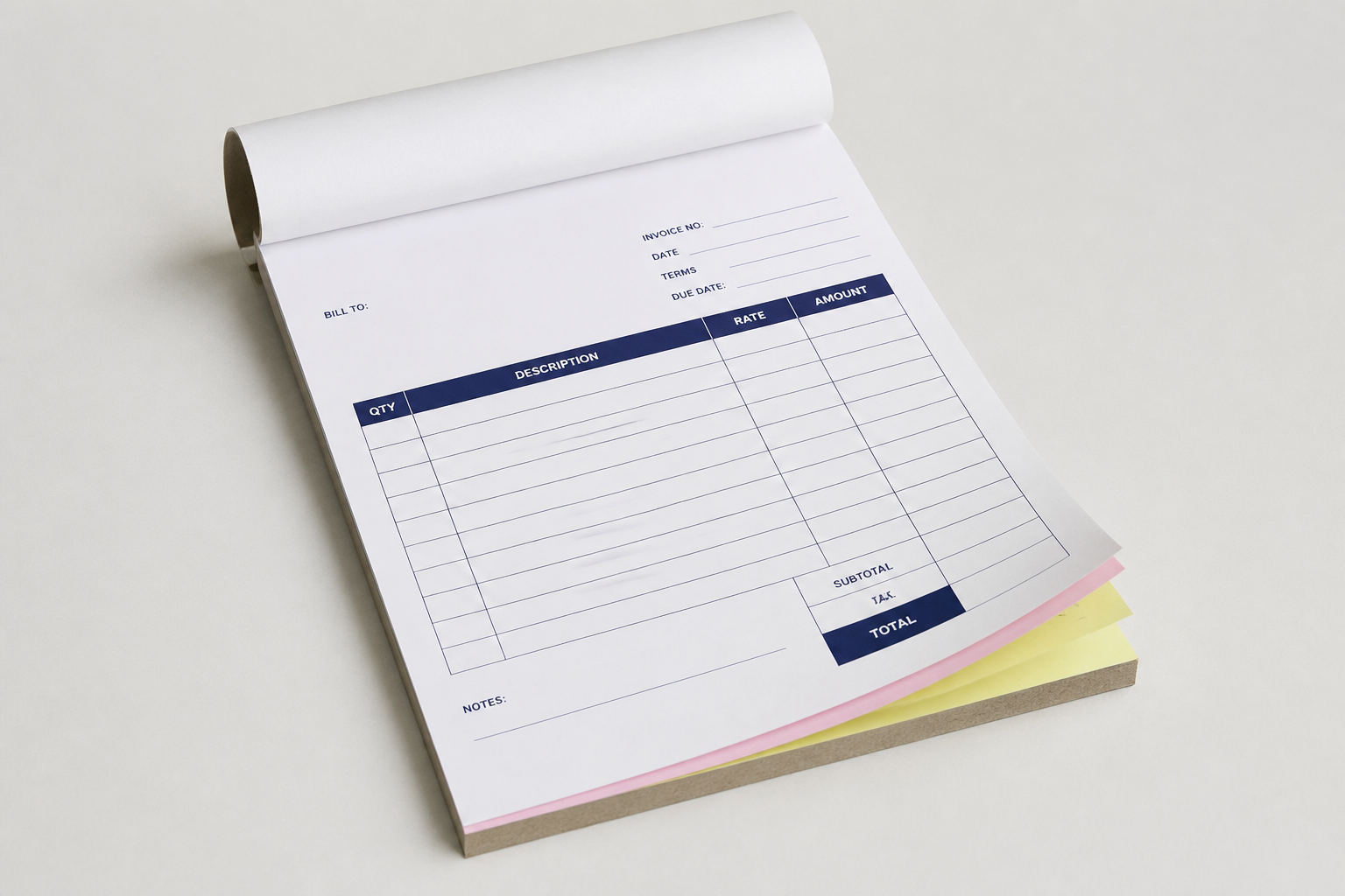 Invoice Pads