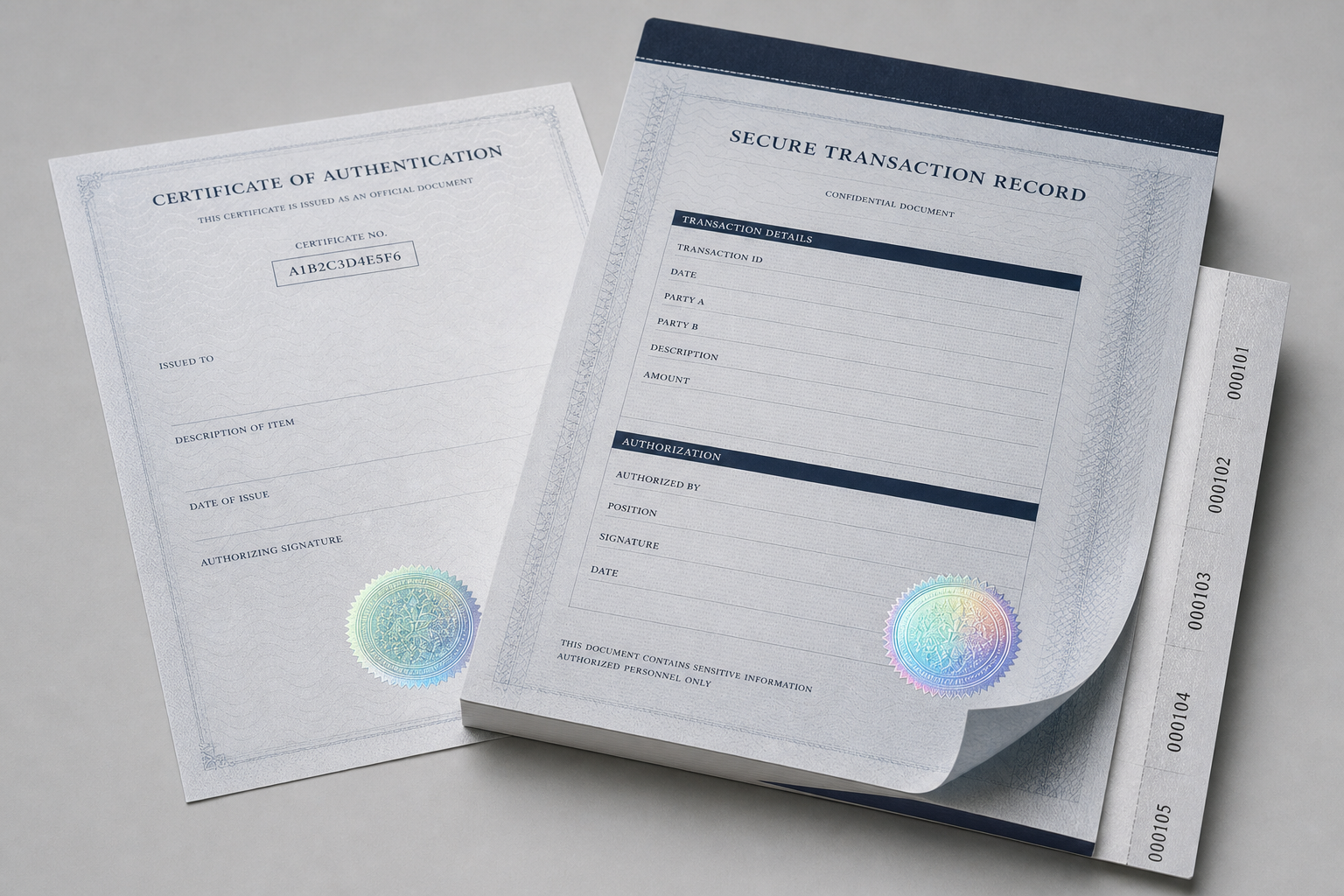 Tamper-Evident Forms